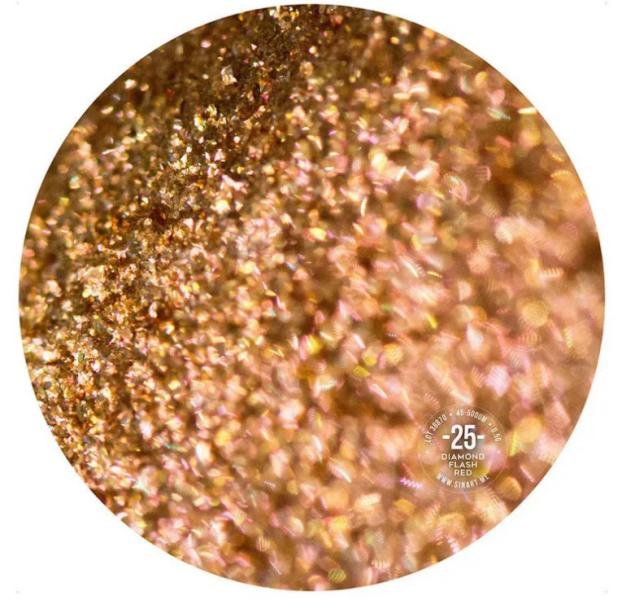 Sinart Sinart 025 DIAMOND FLASH RED слюда